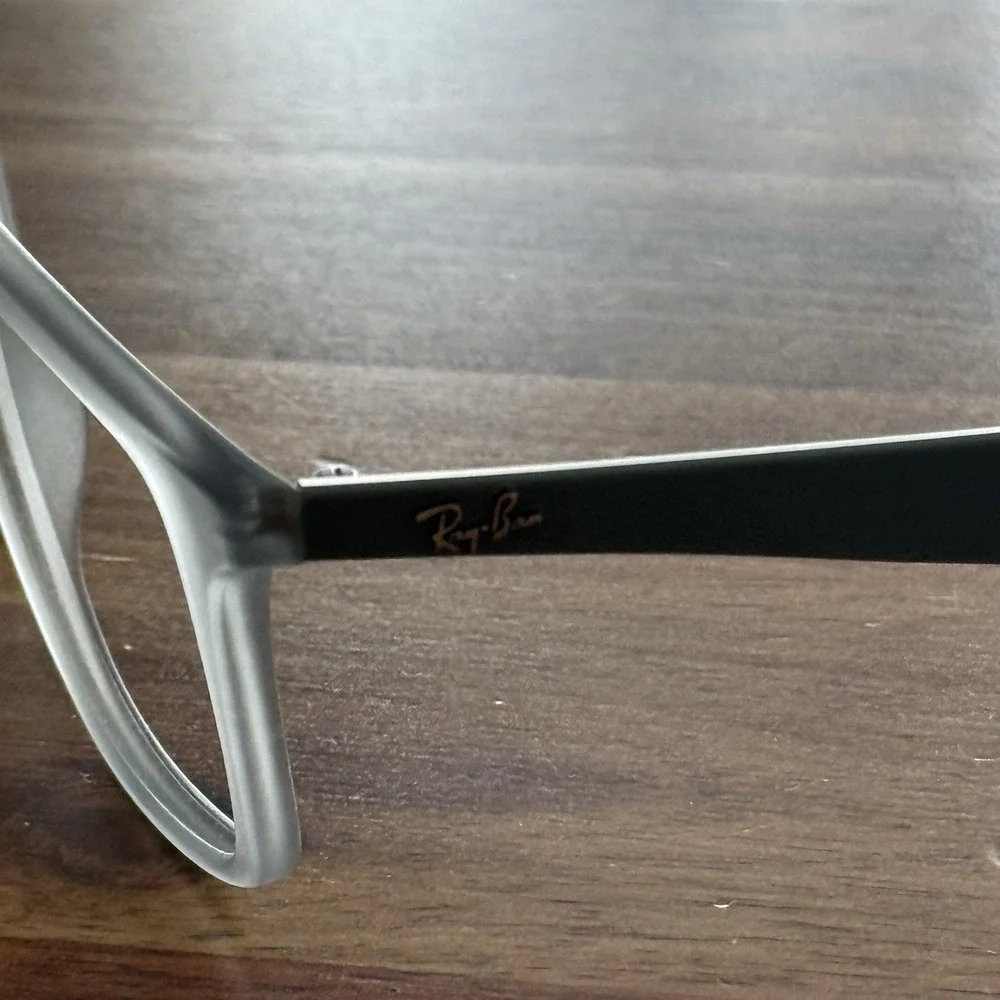 Ray-Ban RB7047 5482 Eyeglasses Frames Only 56-17 145Matte Grey Unisex With Case
